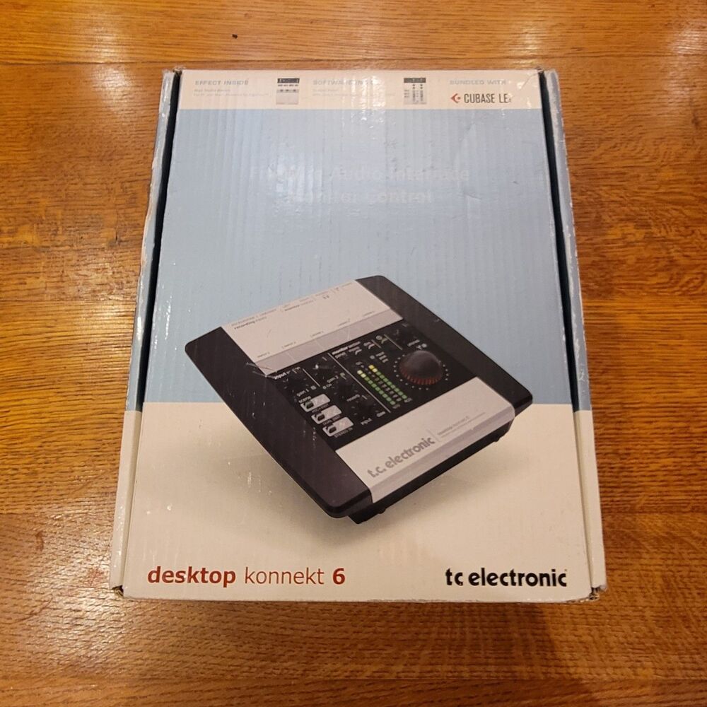 TC Electronic Desktop Konnekt 6 Firewire Audio Interface Monitor Control